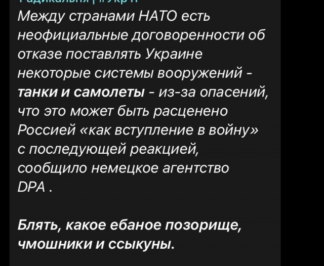 Благодарные жители Украины передают спасибо своим союзникам