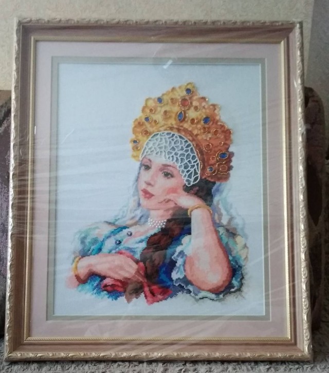 Вышивка моей жены