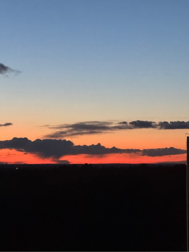 Закат в Питере.