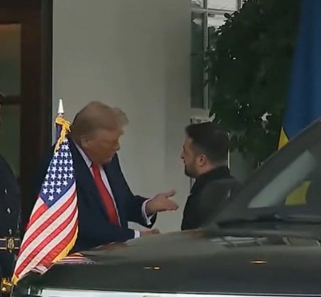 Зеленский прибыл в Белый дом