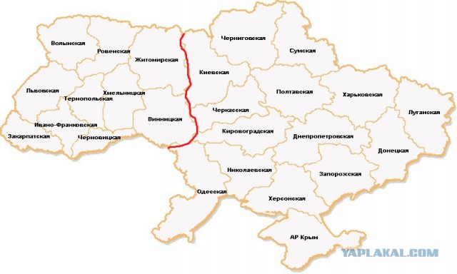 Завтрашний раздел Украины. Где ляжет граница?