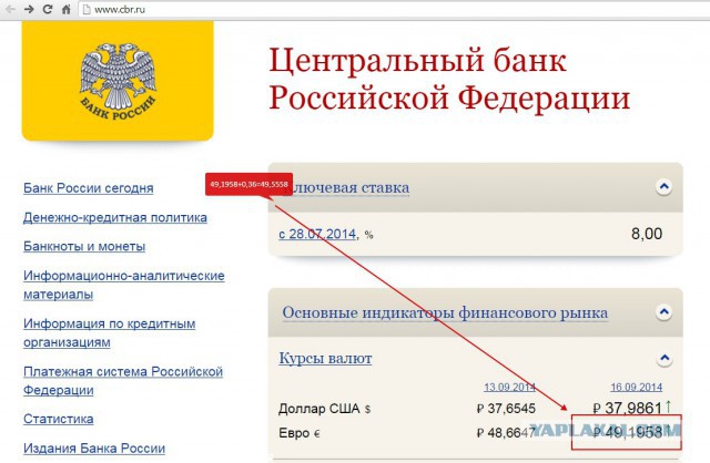 Курс евро превысил 50 рублей
