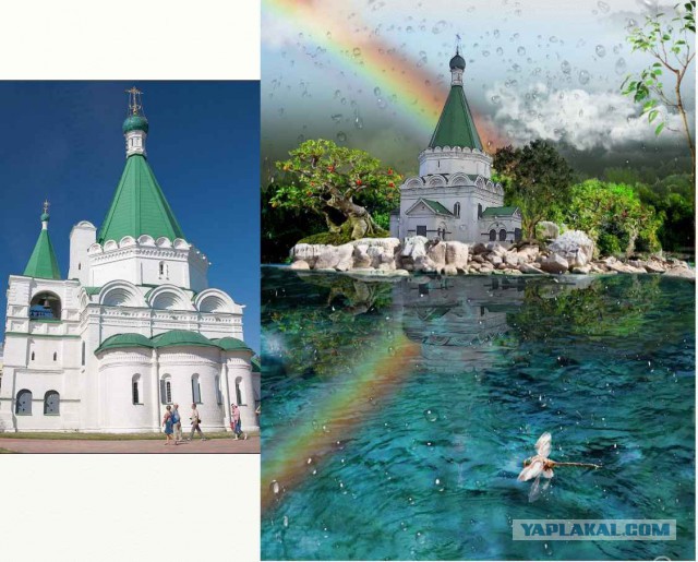До и после фотошопа