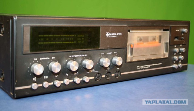 Стационарные кассетные магнитофоны