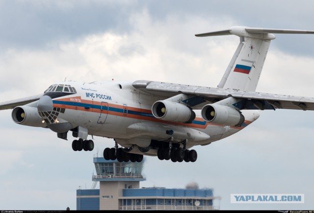 Ил-76 пропал в Иркутской области в районе лесных пожаров