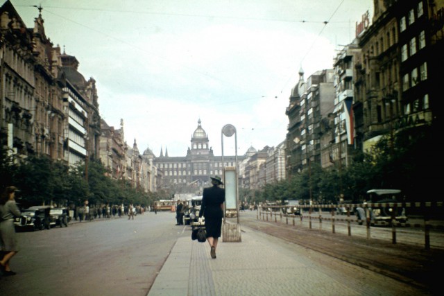 1946 год в цвете. Колорит эпохи 70 лет назад