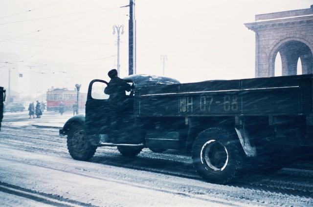 Москва 1952-1954 в цвете