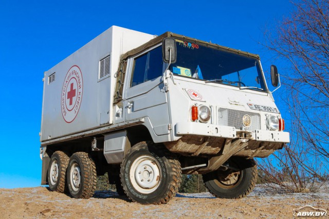 Козел, горный, австрийский: Steyr-Puch Pinzgauer