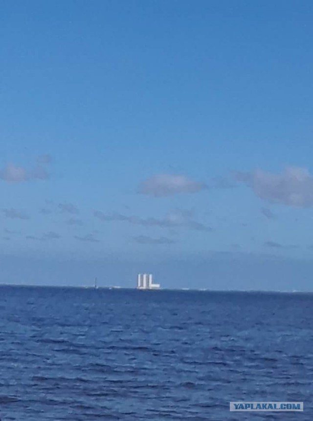 Запуск Falcon Heavy к Марсу от SpaceX