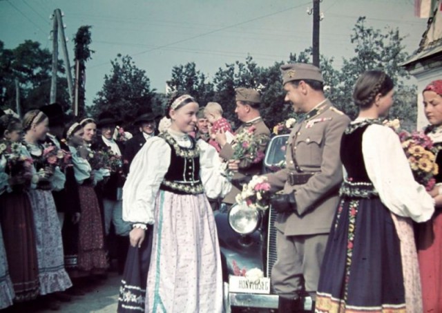 20 век в цвете. 1940 г. Краски войны 80 лет назад