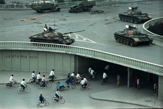 3-4 июня 1989 г. Тяньаньмэнь.