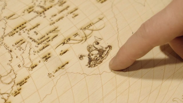 Как сделать карту Мира 1570 года из фанеры?