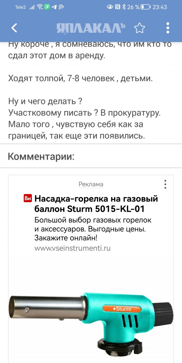 В поселке завелись цыгане. Что делать?