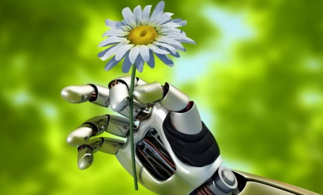 8 Марта близко, близко и сердце бьётся, как олень - не подведи меня ты... робот