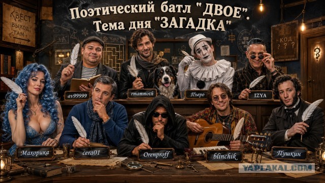 Двое, поэтический батл
