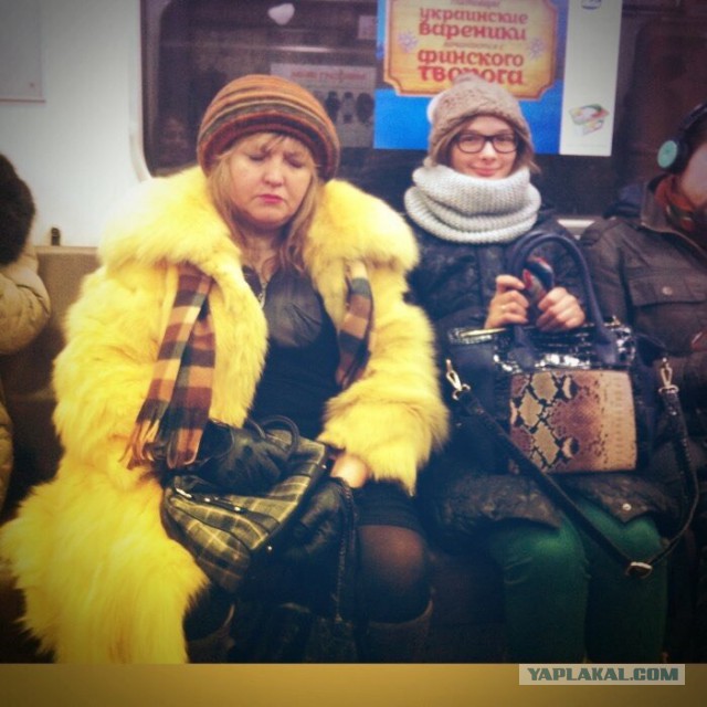 Подборка посетителей метро Санкт-Петербурга