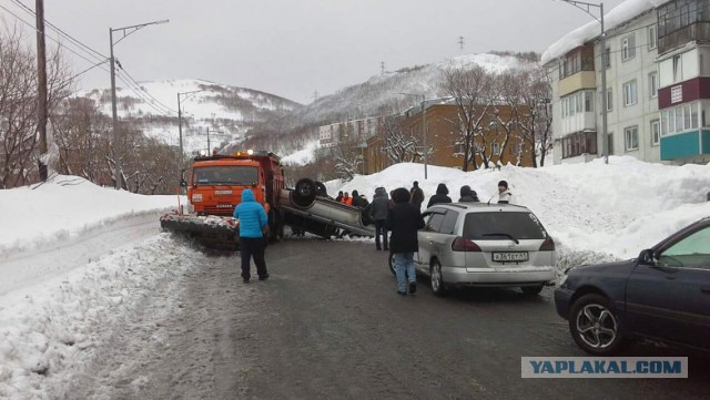 Камчатка после серии циклонов