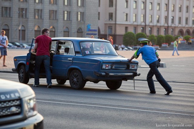 Автомобильная революция в Минске