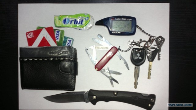 Кто что носит в карманах