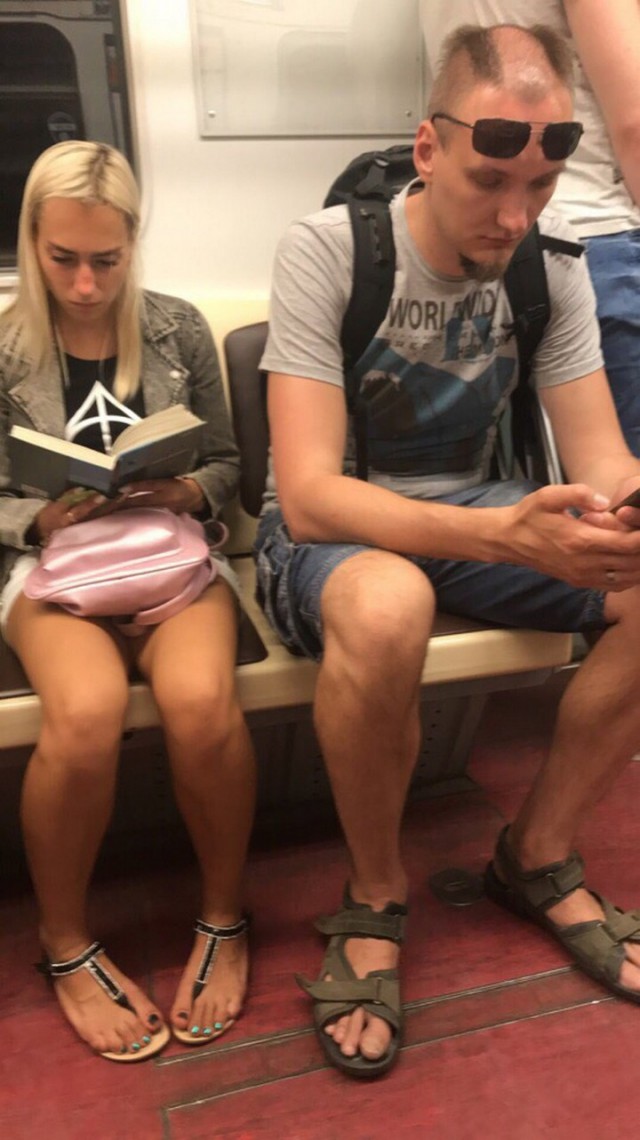 Модники, которые могут встретиться в метро