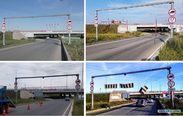 «Мост глупости» на Софийской поймал 170-ю «ГАЗель» и ждет круглое число к юбилею