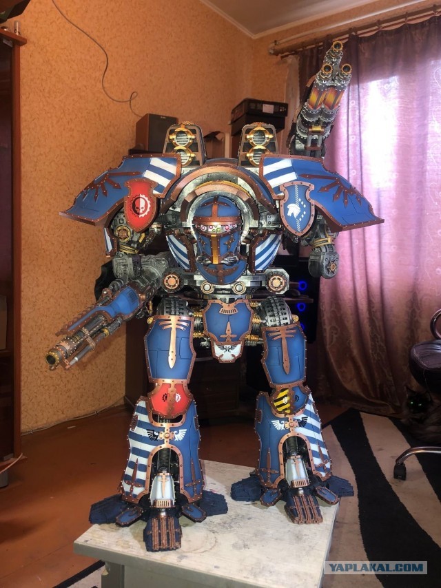 Warlord Titan. Сервиторим потихоньку