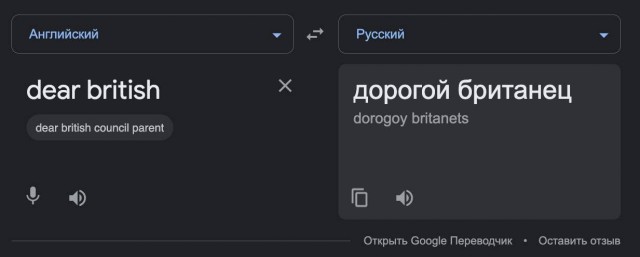 Гугл-переводчик