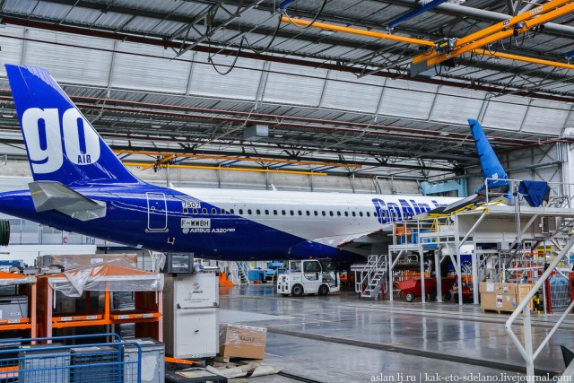 Как собирают самолеты Airbus