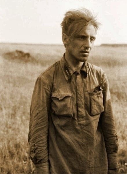 Политрук. Ледяное спокойствие перед расстрелом.