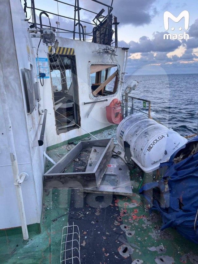 Ещё один танкер подвергся нападению в Черном море