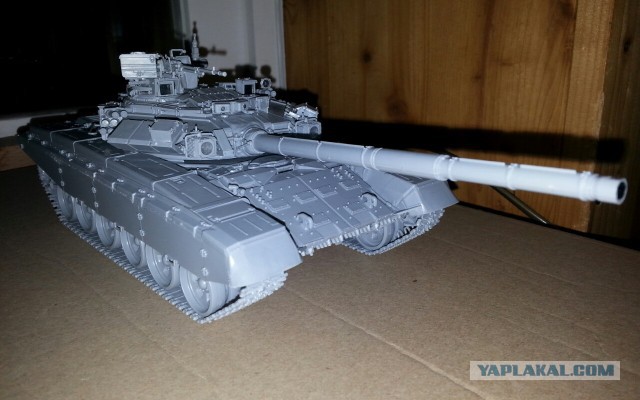 T80 танк напечатанный на 3Д принтере