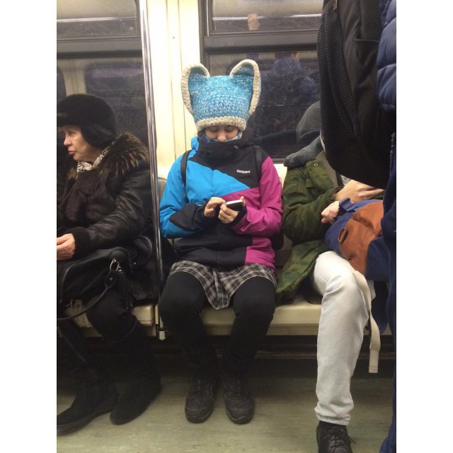 Модники из нашей подземки