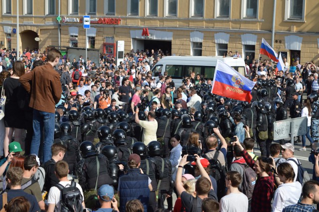 Я тут на митинг вчера сходил