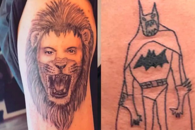 10+ фото людей, которые сэкономили на тату-мастере и получили урок на всю жизнь