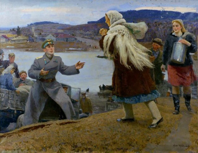 Великая Отечественная война в живописи