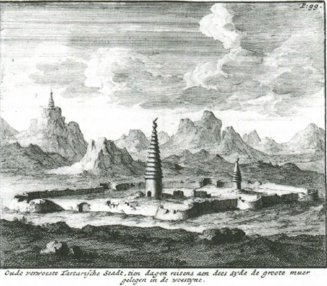 Николаас Витсен «Северная и Восточная Тартария», 1692 г.