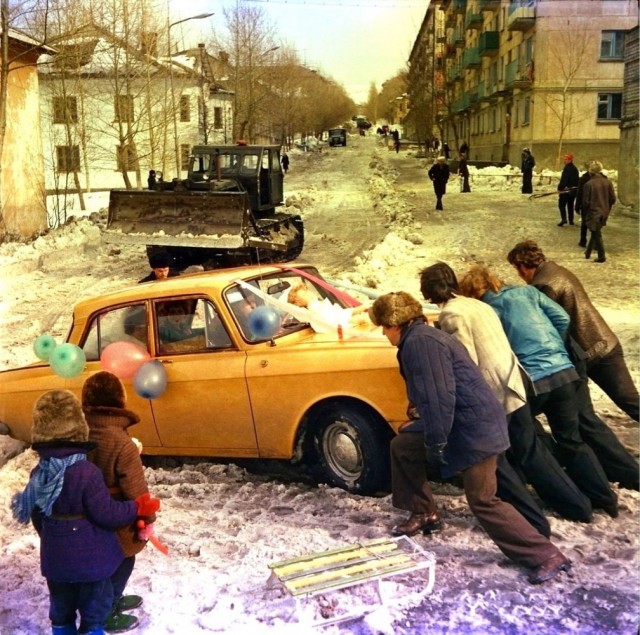 Фотографии из прошлого нашей страны в цвете -100
