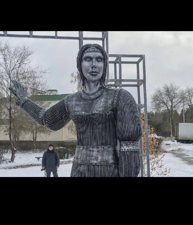 Реалистичность этой скульптуры зашкаливает