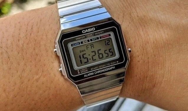 Часы Casio a700