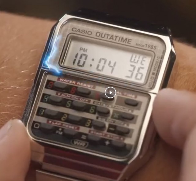 Casio перевыпустила часы Марти МакФлая
