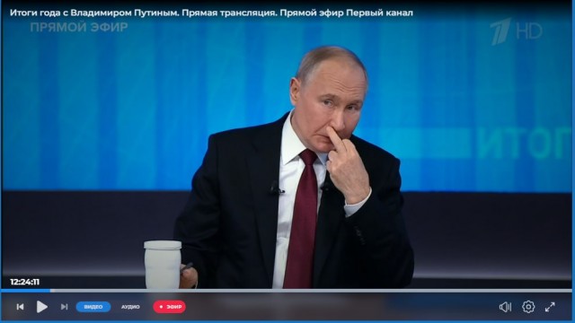 Вопросы на Прямой линии с Путиным