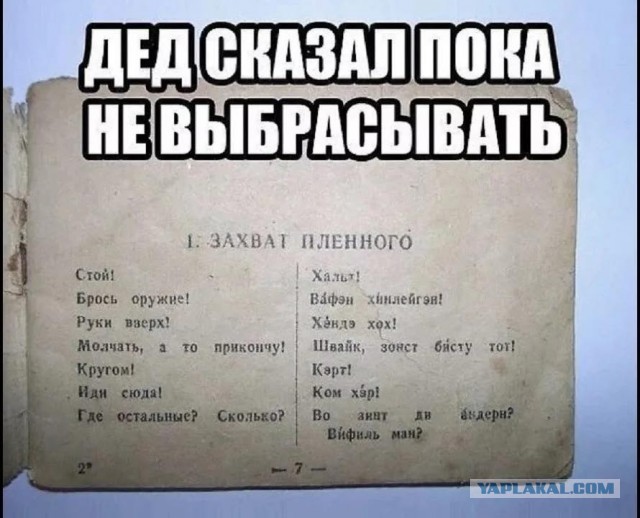 Немецкое «Покойной ночи малыши»