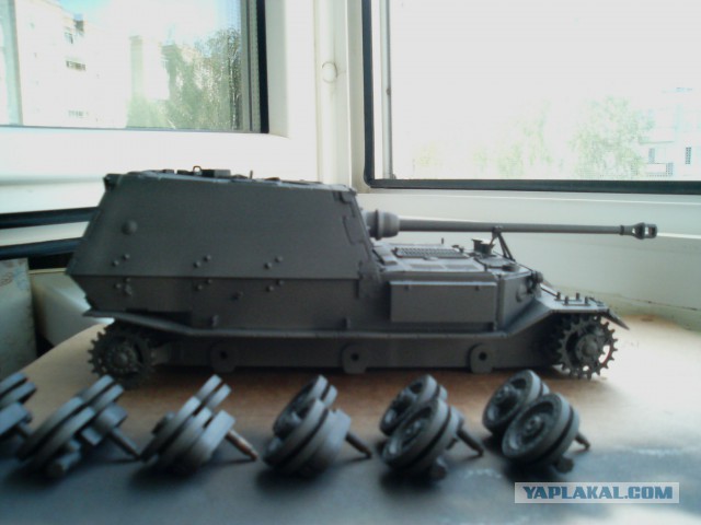 Сборка модели Sd.Kfz.184 Ferdinand