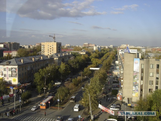Тюмень с высоты птичьего полёта!