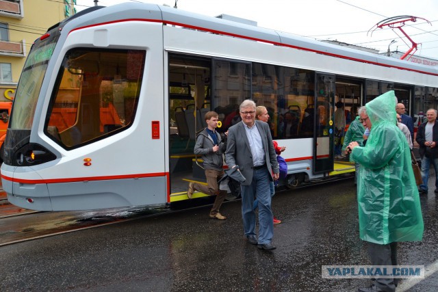 Новые трамваи в Твери