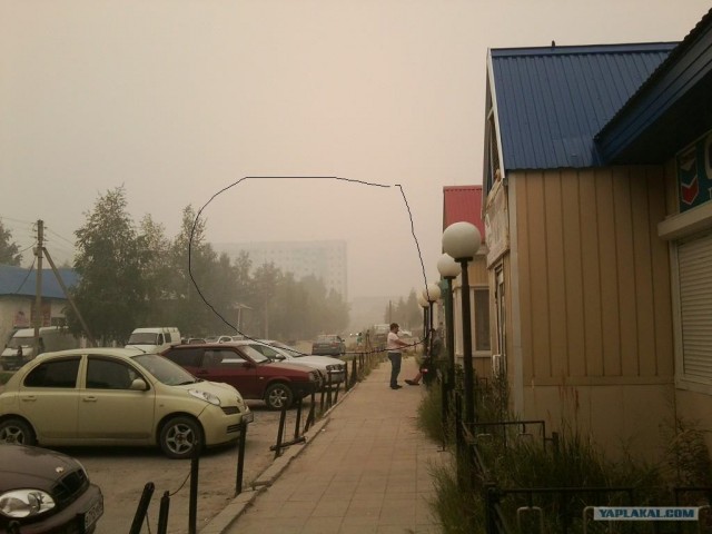 Пожары в ЮГРЕ