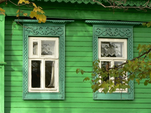 г.Семёнов. Наличники на окна (82 фото)