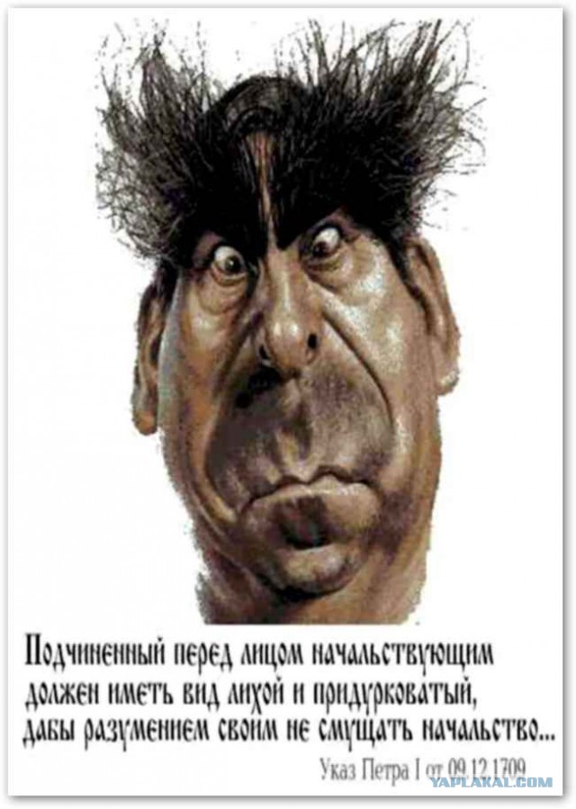 Как должен выглядеть подчиненный