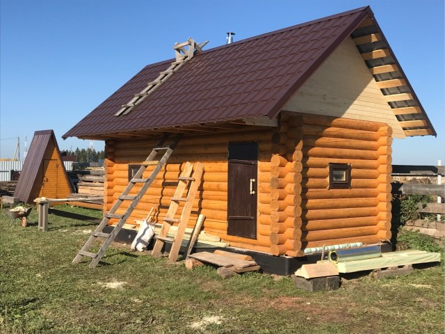 Строительство бани 6х3