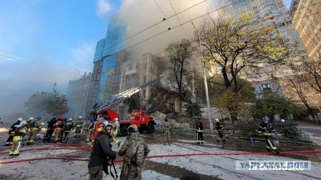 Сильные взрывы в Киеве
